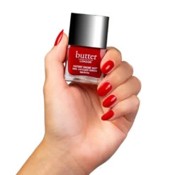 Her Majesty's Red Patent Shine 10X Nail Lacquer -Skinora Store her majestys red patent shine 10x nail lacquer 593126