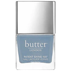 Waterloo Blue Patent Shine 10X Nail Lacquer
